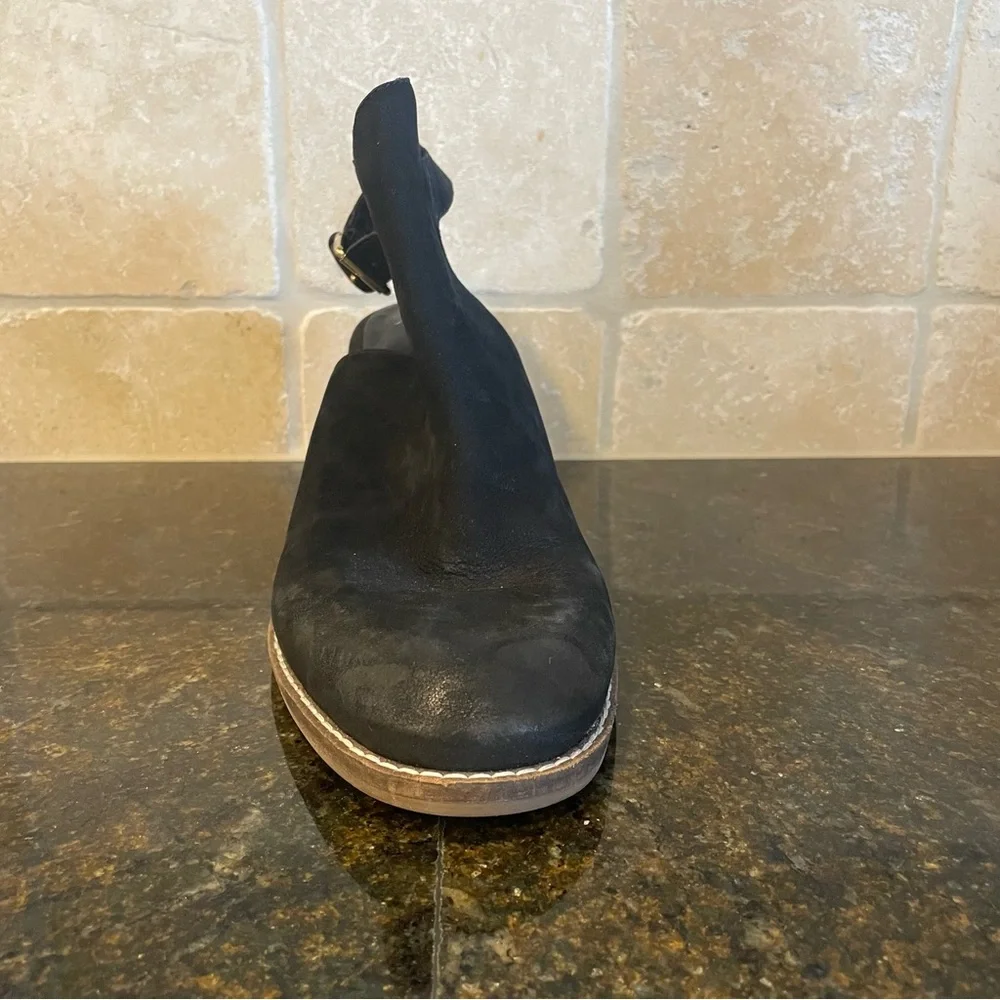 Cole Haan Women's‎ 10 B Black Leather Pippa Block Heel Bootie
